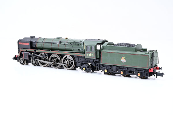 Dapol N Gauge ND-095B BR Green Early Emblem Britannia Class No.70013 'Oliver Cromwell' - Boxed