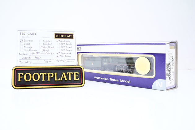 Dapol N Gauge ND-095B BR Green Early Emblem Britannia Class No.70013 'Oliver Cromwell' - Boxed