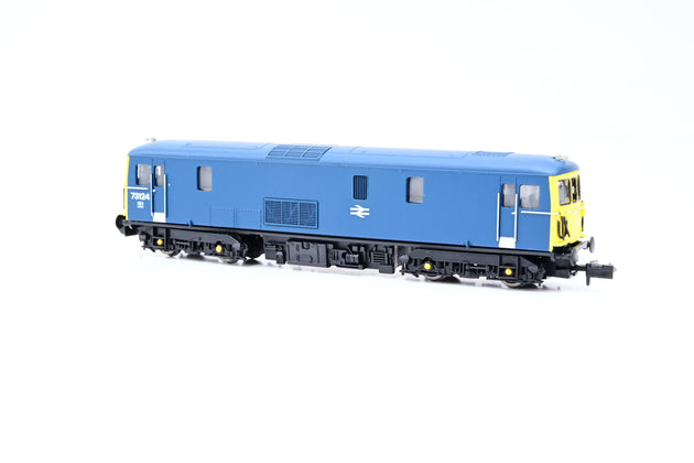Dapol N Gauge GM2210207 Class 73 BR Blue Yellow Ends No.73124 - Boxed