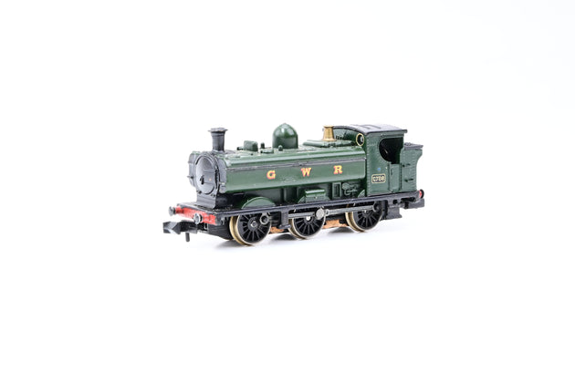 Graham Farish N Gauge 57xx Pannier Tank GWR Green No.5786 - Boxed
