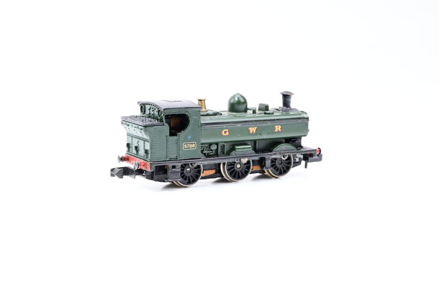 Graham Farish N Gauge 57xx Pannier Tank GWR Green No.5786 - Boxed