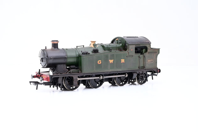 Bachmann OO Gauge 32-084 GWR Green Class 56xx No.6677 - Weathered, Boxed