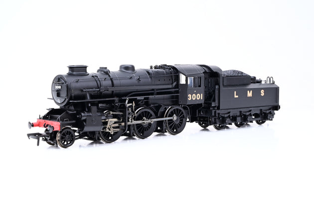Bachmann OO Gauge 32-575 Ivatt Class 4 LMS Black Double Chimney No.3001 - Boxed