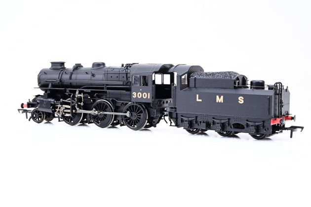 Bachmann OO Gauge 32-575 Ivatt Class 4 LMS Black Double Chimney No.3001 - Boxed