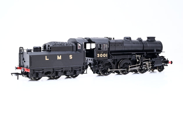 Bachmann OO Gauge 32-575 Ivatt Class 4 LMS Black Double Chimney No.3001 - Boxed