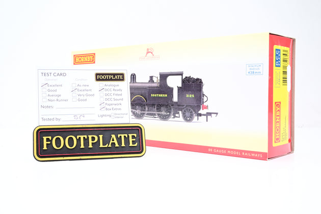 Hornby OO Gauge R3422 SR 4-4-2T Adams Radial '3125' - Boxed
