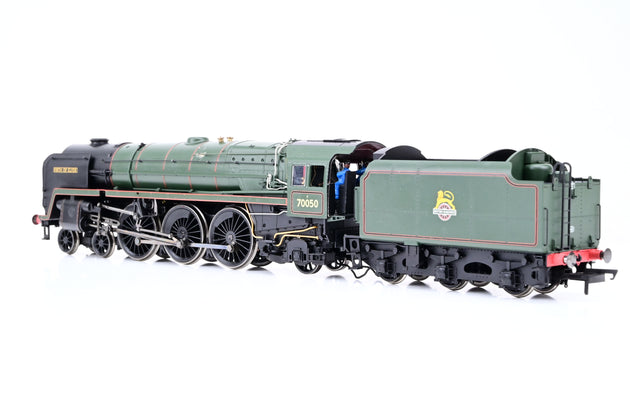 Hornby OO Gauge R2718 BR Green Britannia Class No.70050 'Firth of Clyde' - Boxed