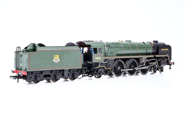 Hornby OO Gauge R2718 BR Green Britannia Class No.70050 'Firth of Clyde' - Boxed