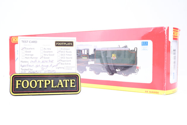 Hornby OO Gauge R2718 BR Green Britannia Class No.70050 'Firth of Clyde' - Boxed