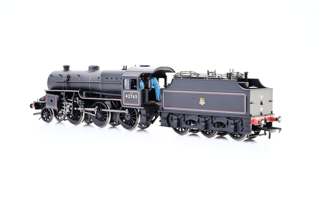 Bachmann OO Gauge 32-176 BR Black Early Emblem 2-6-0 ex-LMS Crab No.42765 - Boxed