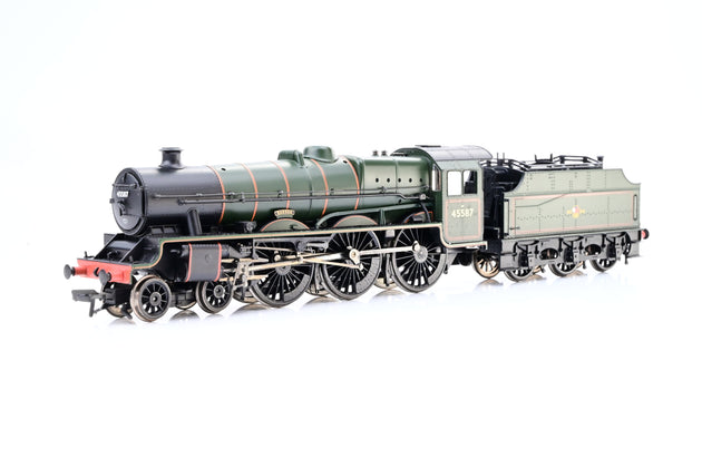 Bachmann OO Gauge 31-186 BR Green Jubilee, Riveted Fowler Tender No.45587  'Baroda' - Boxed