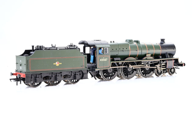 Bachmann OO Gauge 31-186 BR Green Jubilee, Riveted Fowler Tender No.45587  'Baroda' - Boxed