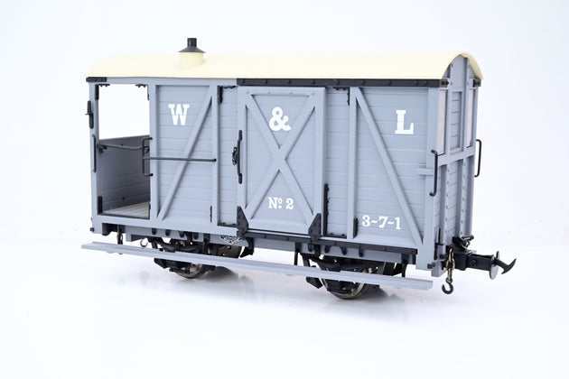 Accucraft 32mm/45mm R19-6A W&L Light Grey Brake Van No.2 - Boxed