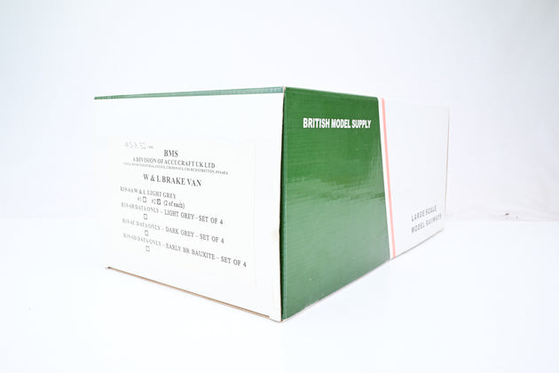 Accucraft 32mm/45mm R19-6A W&L Light Grey Brake Van No.2 - Boxed