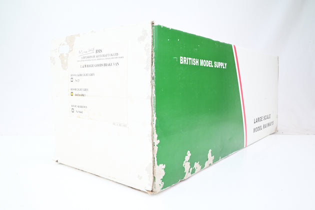 Accucraft 32mm/45mm R19-9B L&B Bogie Goods Brake Van - Data Only - Boxed