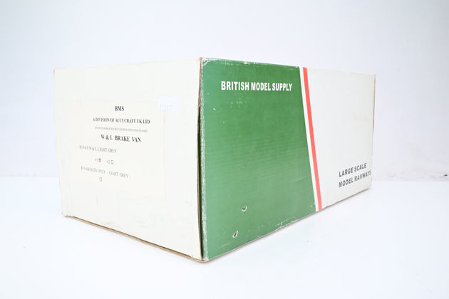Accucraft 32mm/45mm R19-6A W&L Light Grey Brake Van No.1 - Boxed
