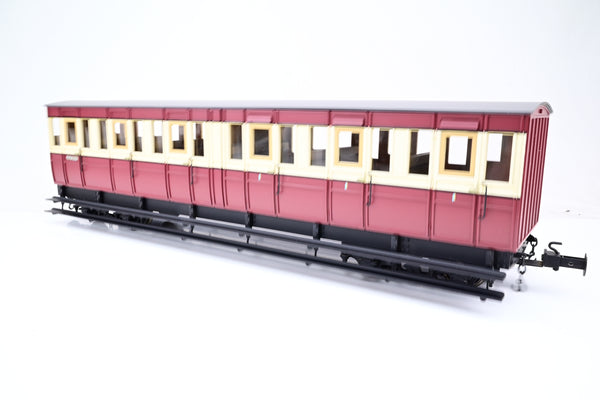 BMS / Accucraft 45mm/32mm R19-15 Isle of Man 'Pairs' Coaches, Brake/Composite Coach - Boxed