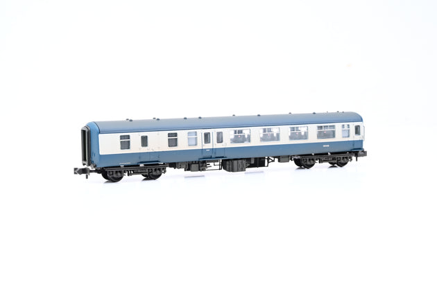 Graham Farish N Gauge 374-680B BR MK2A BSO Brake Second Open BR Blue Grey No.M9438 - Factory Weathered, Boxed