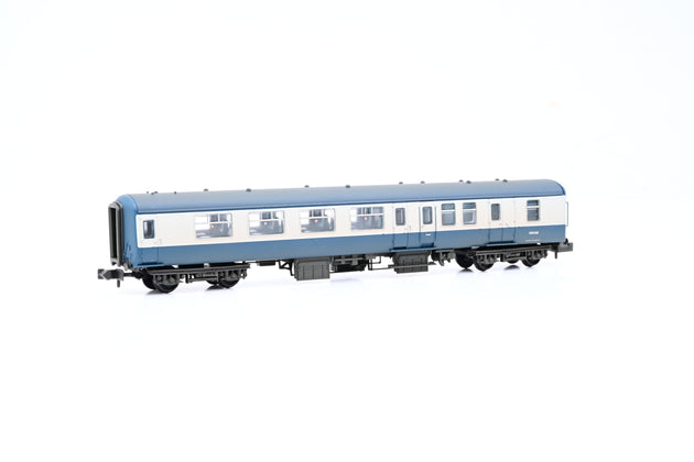 Graham Farish N Gauge 374-680B BR MK2A BSO Brake Second Open BR Blue Grey No.M9438 - Factory Weathered, Boxed