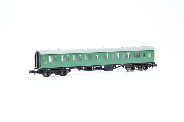 Graham Farish N Gauge 374-001 BR Mk1 Second Open BR SR Green No.S4040 - Boxed