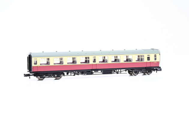 Graham Farish N Gauge 374-451 Bulleid 3rd Open Coach BR Crimson & Cream No.S1497 - Boxed