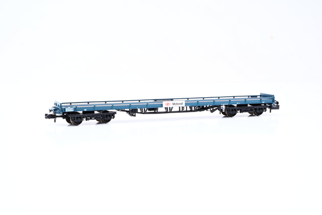 Graham Farish N Gauge 377-400X FVV Carflat Wagon BR Blue Motorail No.745085 -Boxed