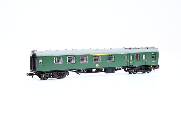 Graham Farish N Gauge 374-083A MK1 BCK Brake Corridor Composite BR SR Green No.S2162 - Boxed