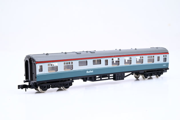 Graham Farish N Gauge 0755 BR 63ft MK1 Buffet RMB BR Blue Grey No.E1834 - Boxed