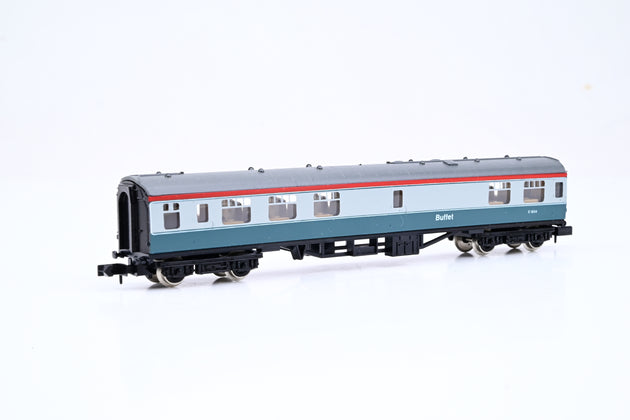Graham Farish N Gauge 0755 BR 63ft MK1 Buffet RMB BR Blue Grey No.E1834 - Boxed