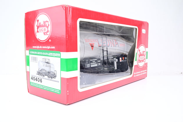 LGB G Gauge 40406 Leuna Tank Car Grey Edition No.40406 - Boxed