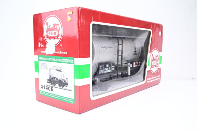 LGB G Gauge 41406 Leuna Tank Car Silver Edition No.41406 - Boxed