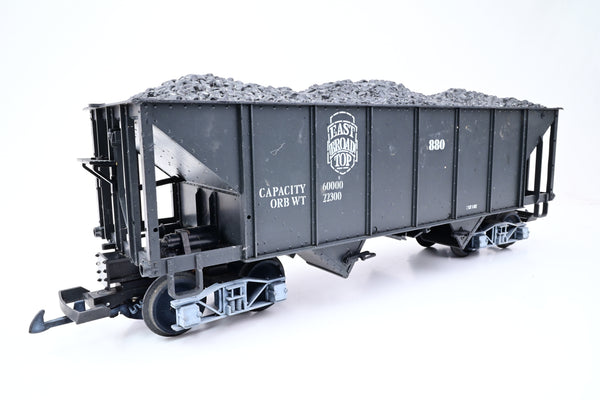 LGB G Gauge 4076 'East Broad Top' Black Coal Hopper No.880 - Boxed