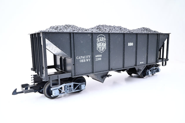 LGB G Gauge 4076 'East Broad Top' Black Coal Hopper No.880 - Boxed