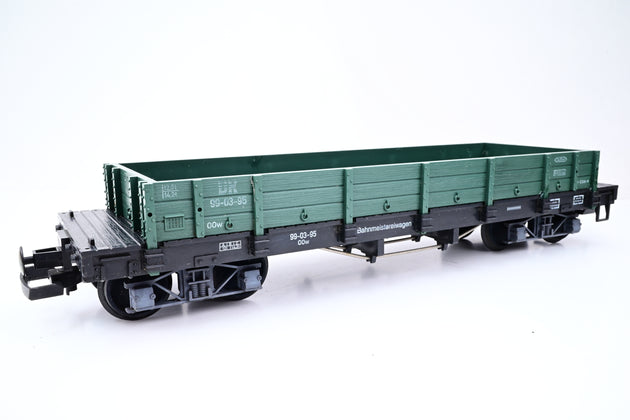 LGB G Gauge 42610 2 DR low sided gondolas No.993352 990395 - Boxed