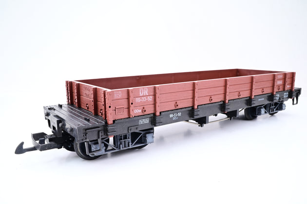 LGB G Gauge 42610 2 DR low sided gondolas No.993352 990395 - Boxed