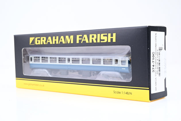 Graham Farish N Gauge 374-710C BR MK2A TSO BR Blue Grey No.W5333 - Boxed