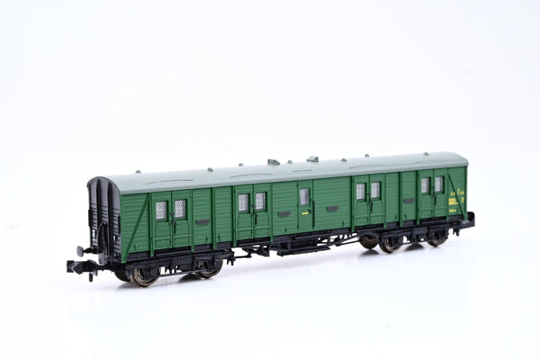 Graham Farish N Gauge 374-631A Bogie B Luggage Van BR SR Green No.S273S - Boxed