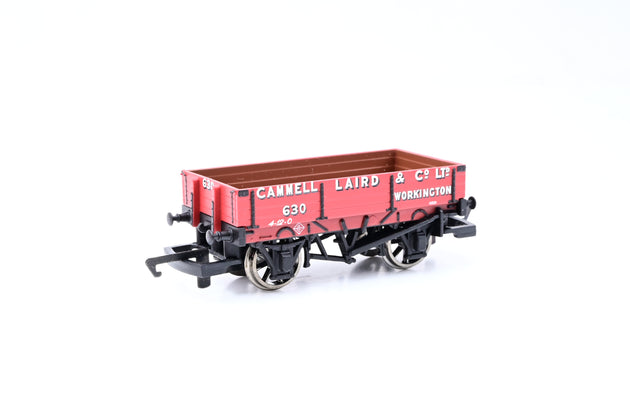 Hornby OO Gauge R6167 3 Plank Wagon Cammell Laird No.630 - Boxed