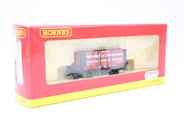 Hornby OO Gauge R6135 6 Plank Wagon South Wales & Cannock Chase No.774 - Boxed