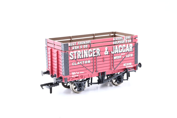 Bachmann OO Gauge 37-178 7 Plank Wagon W/Coke Rail Stringer & Jaggar No.226 - Boxed