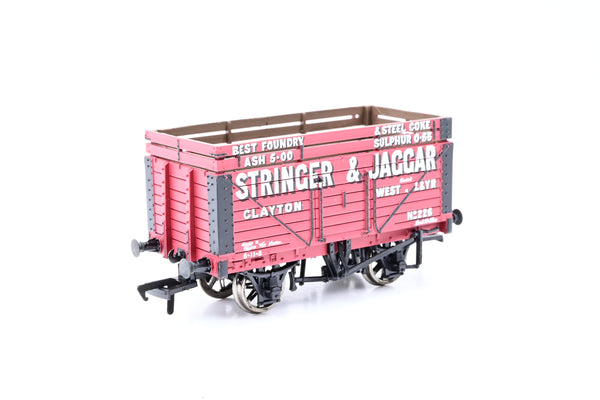 Bachmann OO Gauge 37-178 7 Plank Wagon W/Coke Rail Stringer & Jaggar No.226 - Boxed