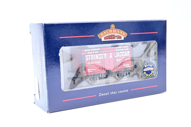 Bachmann OO Gauge 37-178 7 Plank Wagon W/Coke Rail Stringer & Jaggar No.226 - Boxed