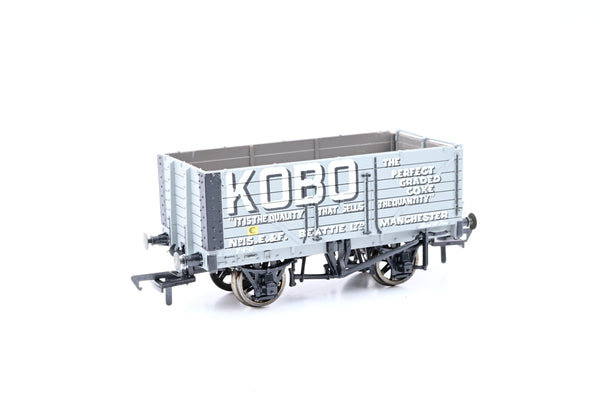 Bachmann OO Gauge 37-078 7 Plank Door Wagon Kobo No.15 - Boxed