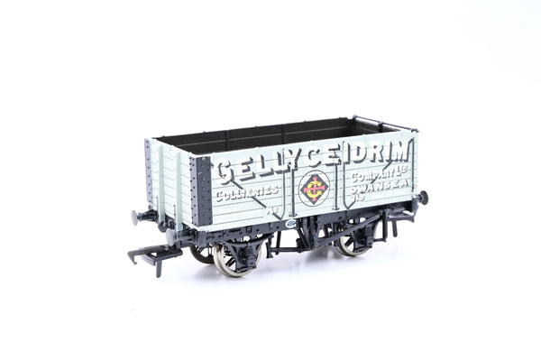 Bachmann OO Gauge 37-076 7 Plank End Door Wagon Gellyceidrim Collieries No.719 - Boxed