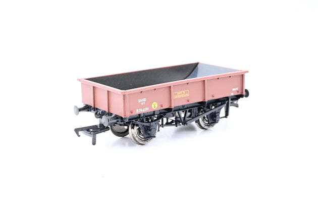 Bachmann OO Gauge 37-350 13T Steel Sand Tippler Wagon BR Bauxite No.B746591 - Boxed