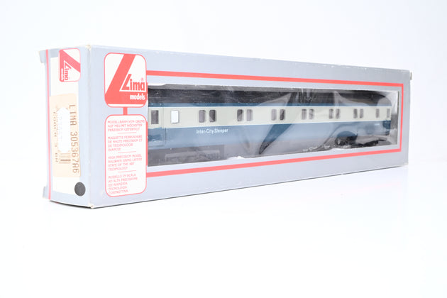 Lima OO Gauge L305367 Mk3 Sleeper Coach BR Blue Grey Inter-City No.E10646 - Boxed