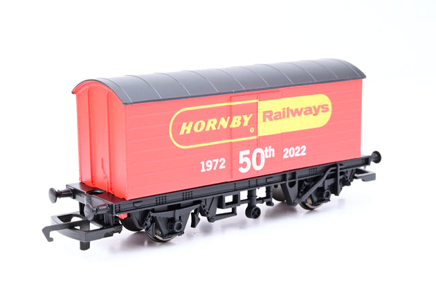 Hornby OO Gauge R60086 Hornby 50th Anniversary Box Van - Boxed