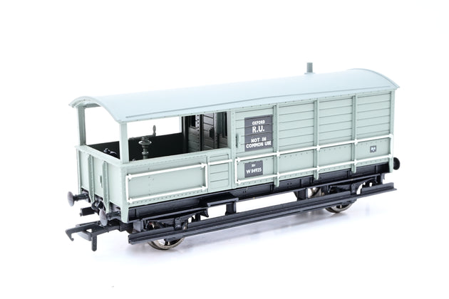 Bachmann OO Gauge 33-305A 20T Toad Brake Van BR Grey No.W114925 - Limited Edition, Boxed