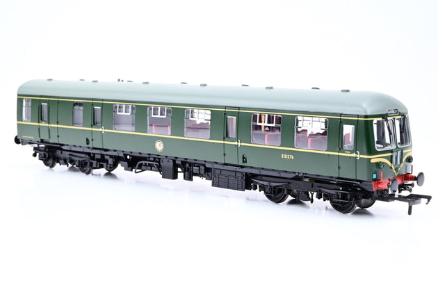 Bachmann OO Gauge 31-326A Class 105 DMU BR Green W/Speed Whiskers No. E56434 E51276 - Boxed
