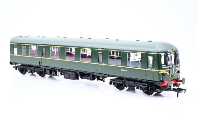 Bachmann OO Gauge 31-326A Class 105 DMU BR Green W/Speed Whiskers No. E56434 E51276 - Boxed